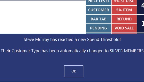 Customer Type Incentives