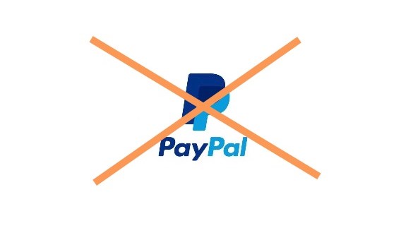 Goodbye PayPal...